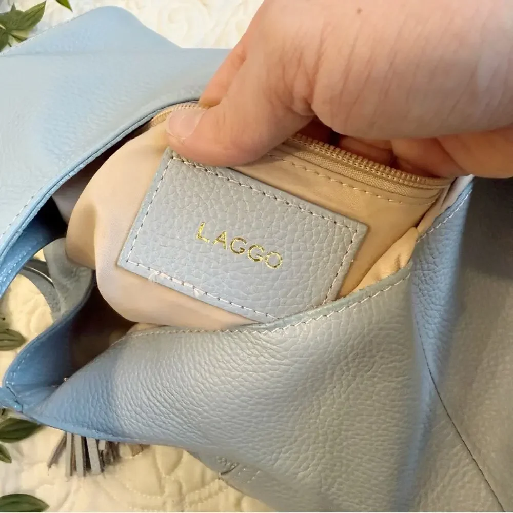 LAGGO Leather Hobo Bag